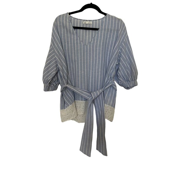 Zara Trf Blouse  Size S - Picture 1 of 7